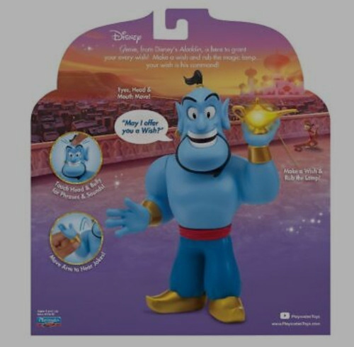 Disney Genio Aladdin Interactivo Con Frases Y Movimientos