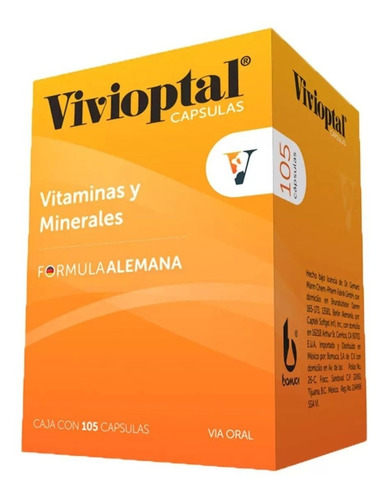 Multivitamínico Vivioptal 105 Caps