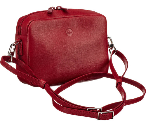 Leica Andrea Leather Handbag (red)