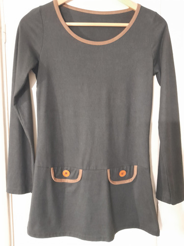 Blusa Remera Mujer Gamuzada Invierno T S