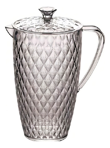 Set Carol 1 Jarra + 4 Vasos Transparente Ss