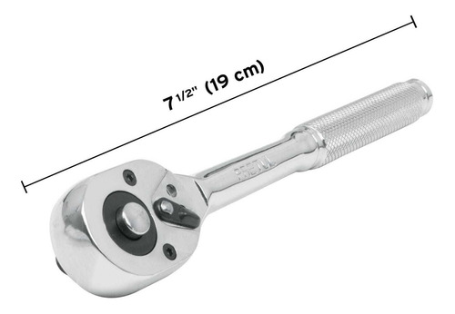 Matraca 3/8' Cabeza Pera Liberacion Rapida 72 Dientes 21161
