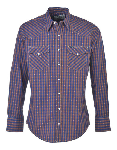 Camisa Vaquera Hombre Wrangler Manga Larga Ro05