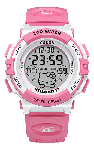 Reloj Sanrio Kitty Cat Lindo Y Dulce Para Niños