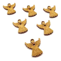 Comprar 60 Angelitos Bautismo Comunión Navidad Fibrofacil 2,5cm Alto