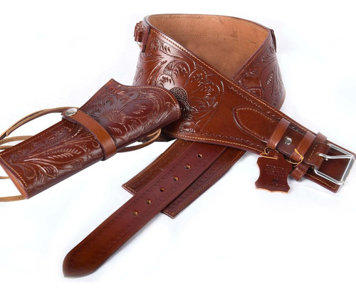 Full Grain Dd Harness Buff Leather Western Gun Holster For M