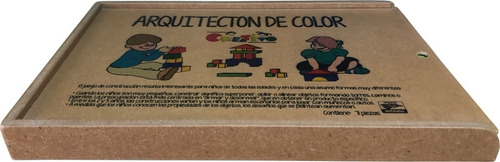 Arquitecto De Color - Material Didáctico Para Niños Cantidad De Piezas 71
