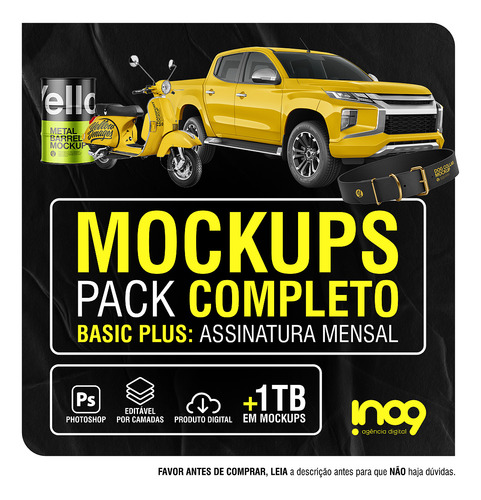 Mockups Super Pacote Yellow Images