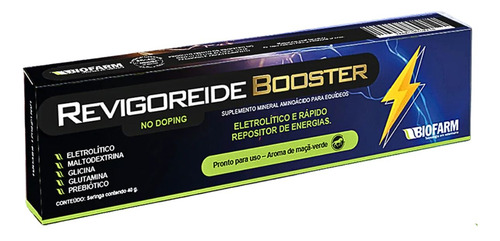 Suplemento Mineral Para Cavalos Revigoreide Booster Biofarm