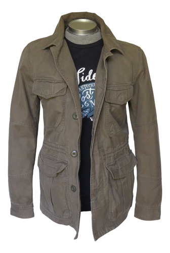 Chaqueta Gap Militar Gabardina Algodón  ( Abercrombie American Eagle Banana Republic Old Navypolo  