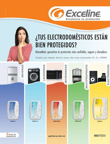 Imagen 5 de 6 de Protector De Voltaje Neveras 120v Exceline