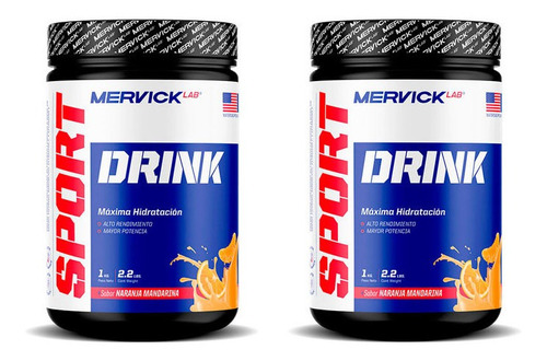 Sport Drink Mervick Lab Bebida Deportiva 2 Un X 1 Kg