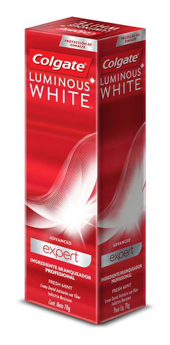 Crema Dental Colgate Luminous White Advanced Expert X 70 Gr