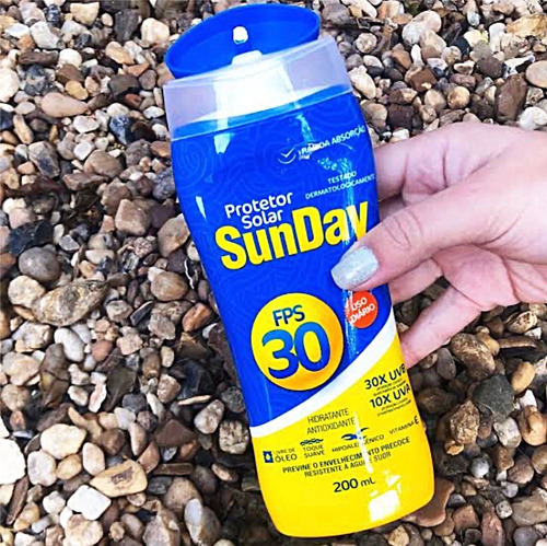 Kit 2 Protetor Solar Sunday Fps 30 200ml.