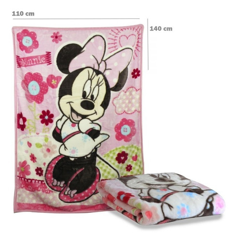 Frazada Cuna Minnie 110 X 140 Cm - Bebesit