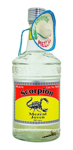 Mezcal Scorpion Blanco 750ml