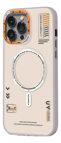 Para iPhone Anti Caída Funda De Succión Magnética Esmerilado