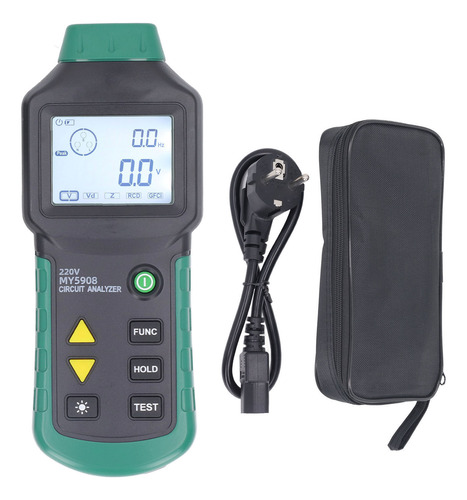 Testador De Circuito Elétrico Analisador Terms Meter De Baix