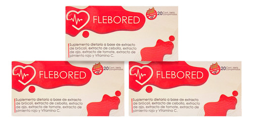Flebored 3x2 - Suplemento Dietario -  Marca Oficial