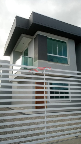 Imagem 3 de 15 de Sobrado Duplex De Esquina Em Finalização - Tijucas - 209