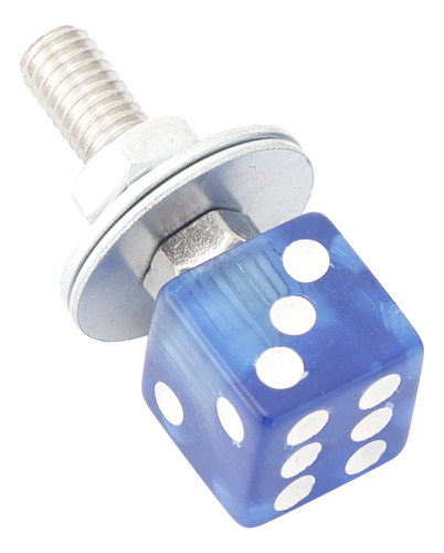Tornillo Para Placa De Matrícula Dice, 4 Unidades