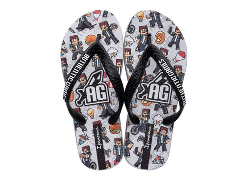 Ipanema Authentic Games Skin 26774 - Chinelo Infantil Menino