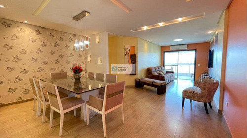 Imagem 1 de 26 de Apartamento Com 3 Dorms, Canto Do Forte, Praia Grande - R$ 940 Mil, Cod: 3439 - V3439
