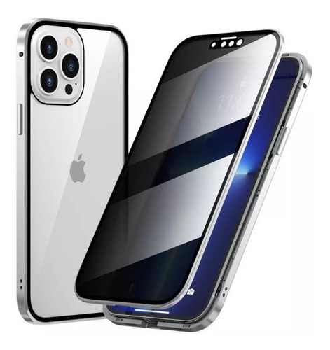Funda Aleación Magsafe Tpu 360 Para iPhone 14, 14 Pro Max