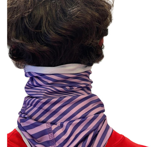 Cuello Térmico Salomon Multifunción Trekking Multiuso Unisex Violeta Liso Único