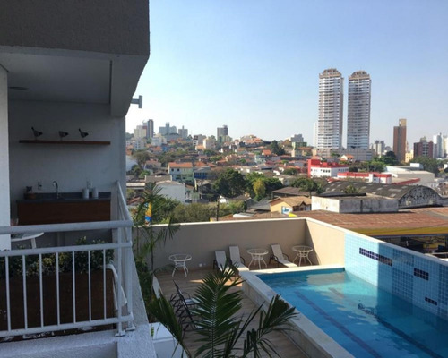 Apartamento 02 Dormitórios Moveis Planejados 74m C/suíte 1vg Terraces - Centro Sbc - Ap216v - 34528281