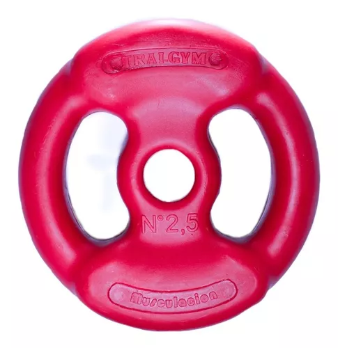 gas Oso polar giratorio Disco 2,5 Kg Pesa Plástico Body Pump Mancuerna Con Manijas | MercadoLibre