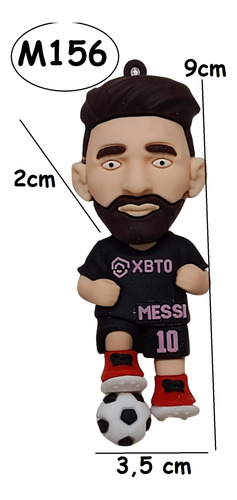Moldes Silicona De Messi Blanco