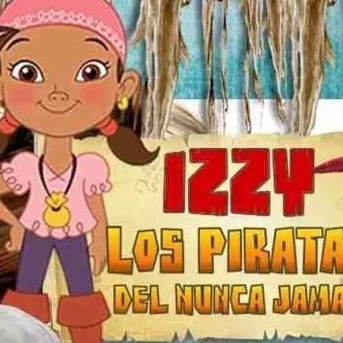 Kit Imprimible Izzy Y Los Piratas Del País De Nunca Jamás