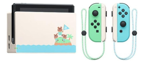 Nintendo Switch 32GB Animal Crossing: New Horizons + Juego color  verde pastel y azul pastel
