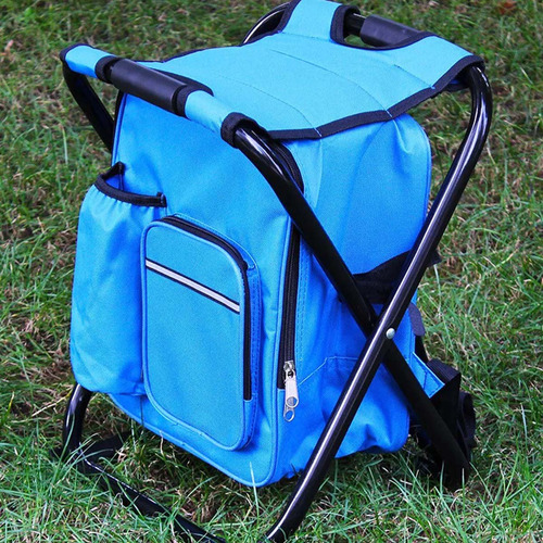 Cadeira Mochila Banco Bolsa Semi Termica Conserva Alimentos