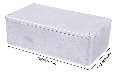 Caja De Aluminio, Caja De Metal, Caja De Pedal De Guitarra R