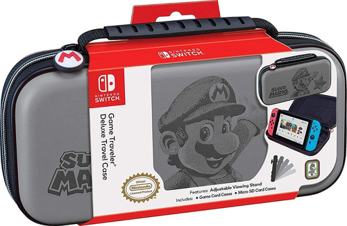Nintendo Switch Joy Con Maleta De Lujo Deluxe Case Rds