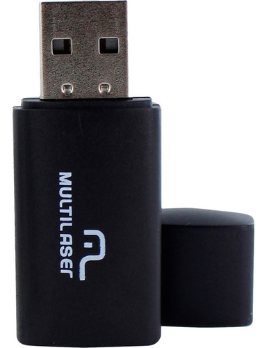 Imagem 3 de 3 de Cartão De Memória Micro Sd 3x1 Multilaser 8gb Pendrive Mc058