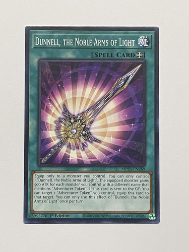 Yugioh Comun Dunnel The Noble Arms Of Light