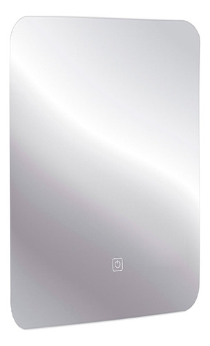 Espejo Kit Para Baño Con Luz Led Sistema Touch 50x60cm De Pared Tocador Baño Color Blanco KingsHouse