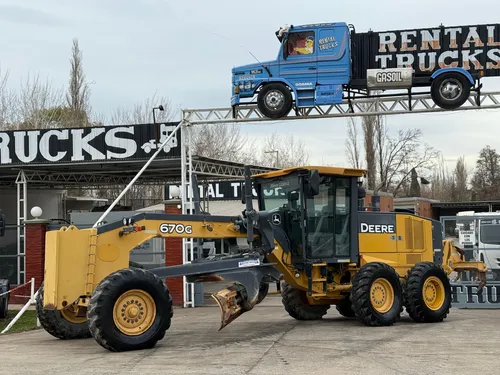 Motoniveladora John Deere 670 G Año 2015 Rentaltrucks Vial