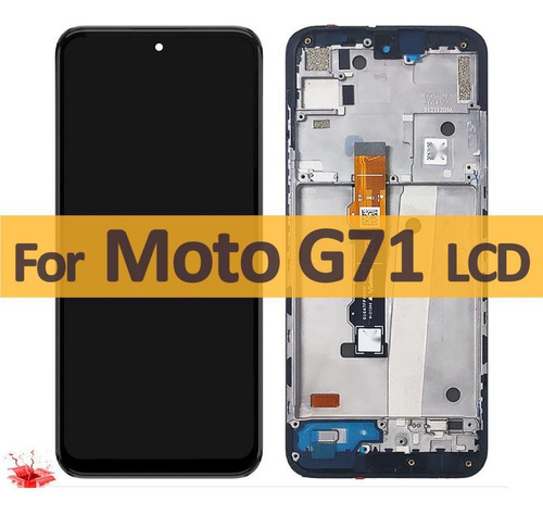 Pantalla Lcd Amoled Con Marco Para Moto G71 5g Xt2169-1