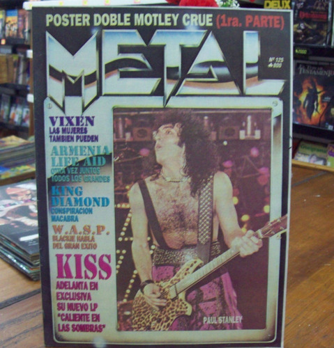 Revista Metal Kiss Nuemro 125