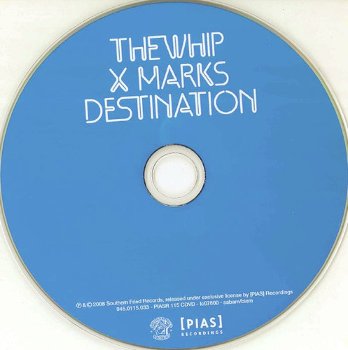 Cd X Marks Destination (the Whip) Estándar