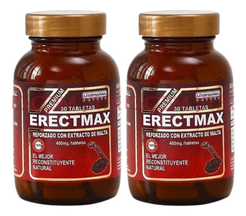 Erectmax Premium Pack 2 Maca Huanarpo Macho Litopharma