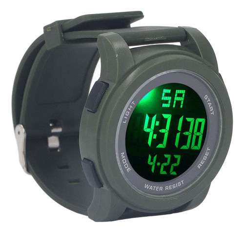 Reloj Deportivo Digital Multifuncional Con Pantalla Grande L