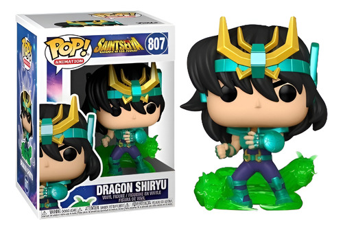 Funko Pop Shiryu #807 Caballeros Del Zodiaco Saint Seiya