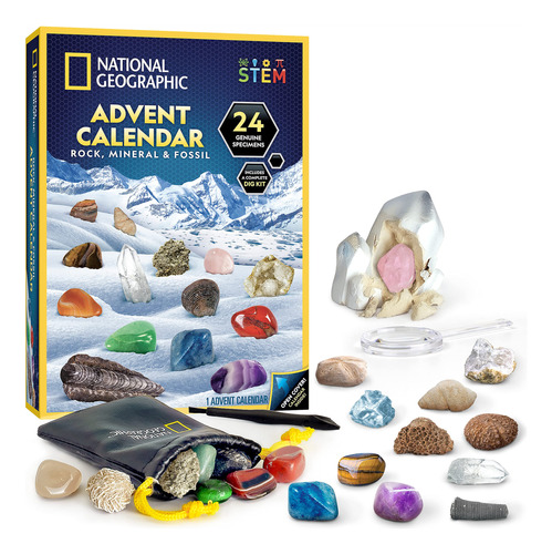 National Geographic Rock Collection Calendario De Adviento 2