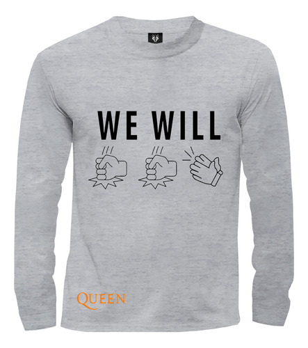 Camiseta Camibuzo Rock Queen We Will Rock You