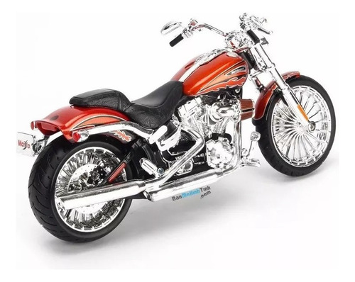 Moto Maisto Harley Davidson 2014 Cvo Breakout 1:12 Ofert! Color Naranja